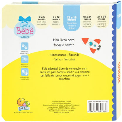 Meu Livro Para Tocar e Sentir: Veículos